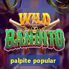 palpite popular